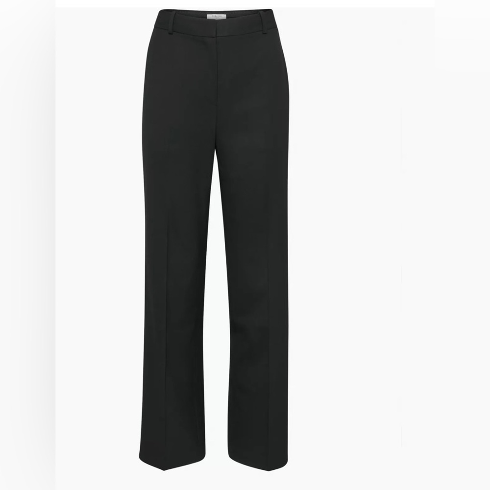 Aritzia Babaton High-Waist Wide Leg Agency Pant